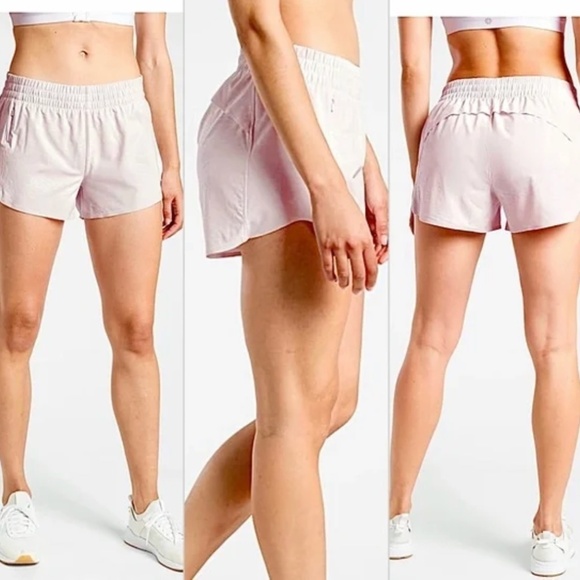 NWT Athleta Printed Hustle short 3" inseem Fiji Veil Grey size 3X // 2278 - Picture 1 of 6
